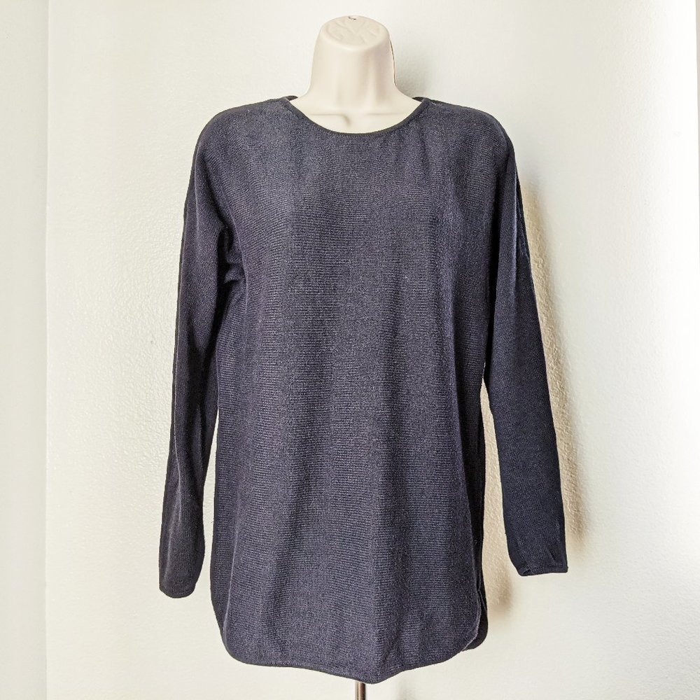 MICHAEL Michael Kors Black Tunic Sweater, size M